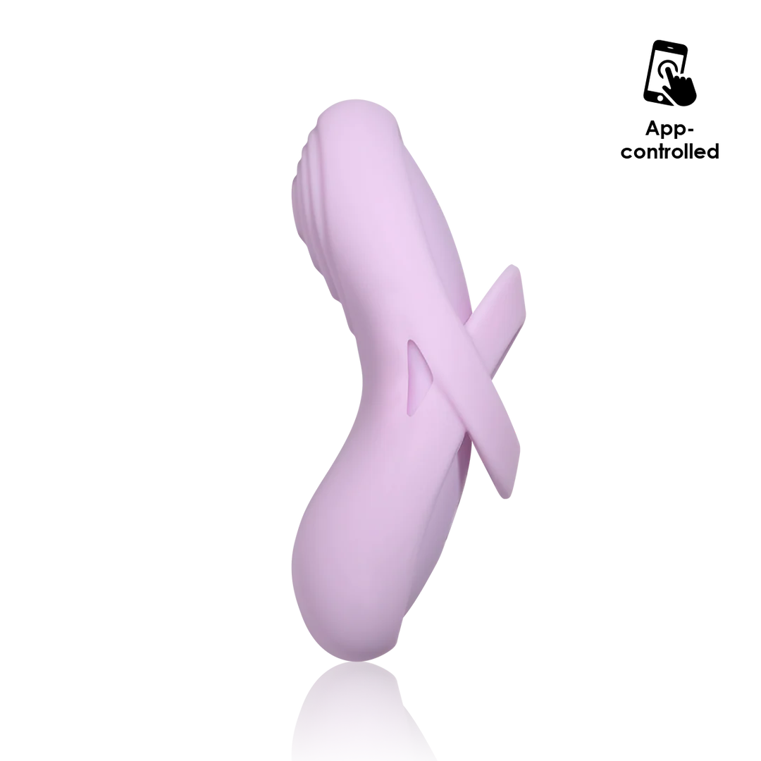 Svakom Echo 2 side view - premium silicone G-spot stimulator 