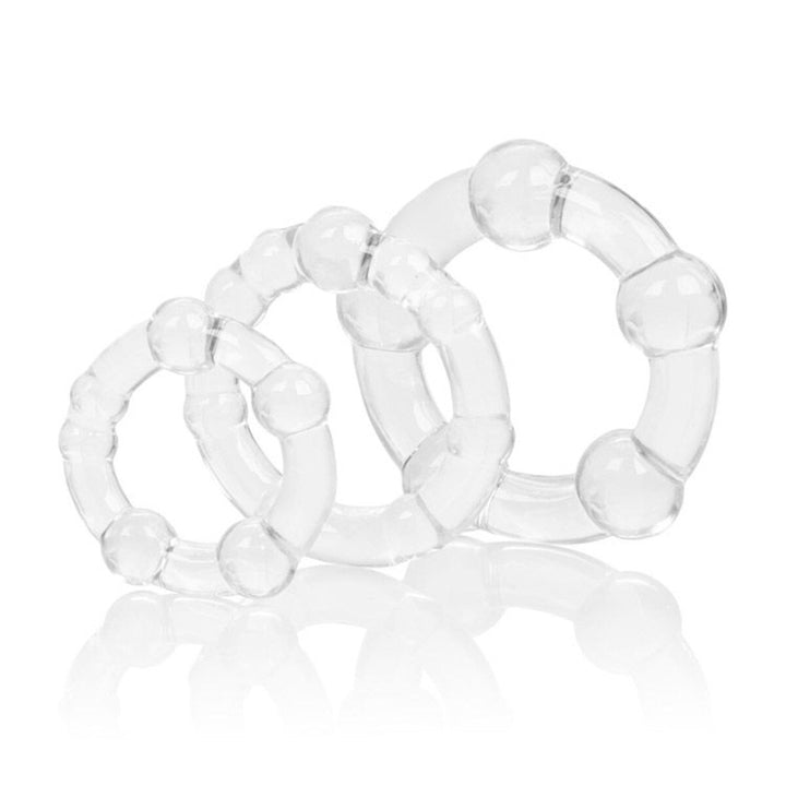 Silicone Island Rings - Clear