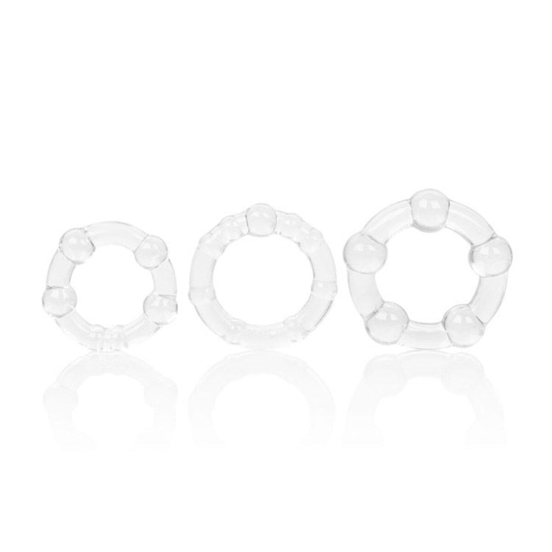 Silicone Island Rings - Clear