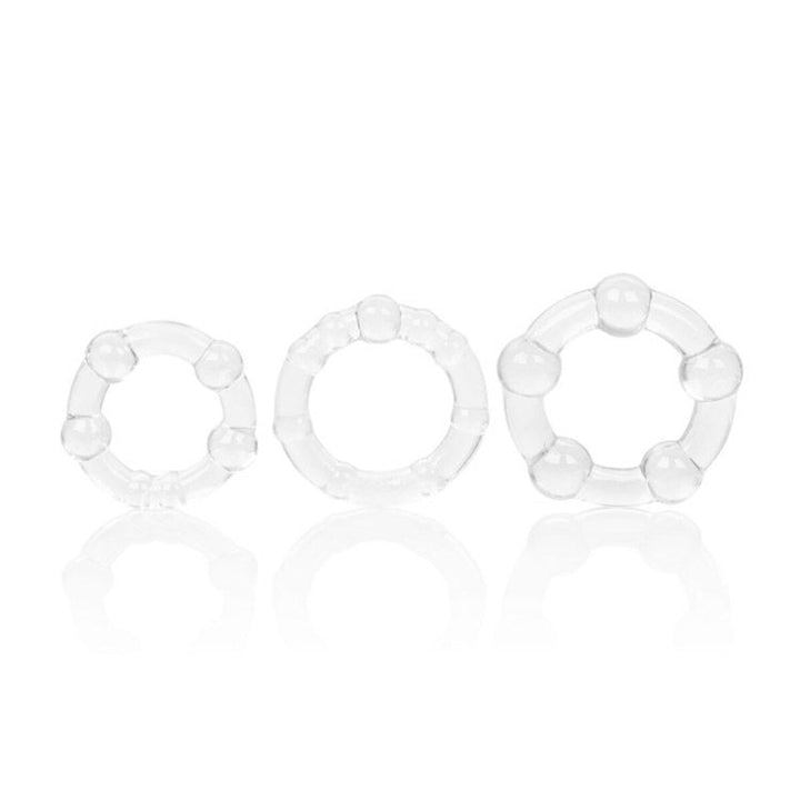 Silicone Island Rings - Clear