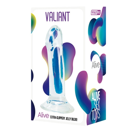 Alive Valiant Jelly Dildo 6"