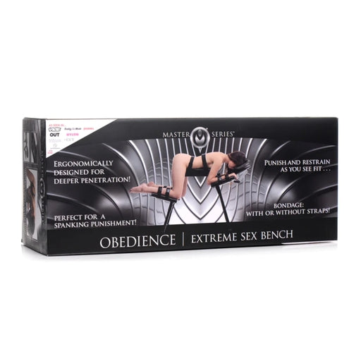 Obedience Extreme Sex Bench With Restraint Straps