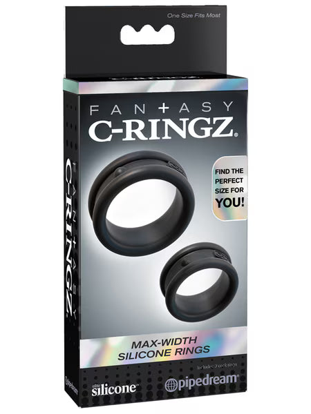 Fantasy C-Ringz Max-Width Silicone Rings