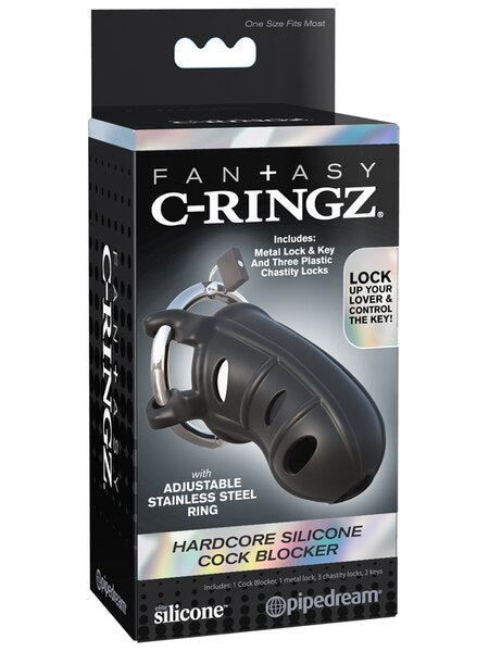 Fantasy C-Ringz Hardcore Silicone Cock Blocker