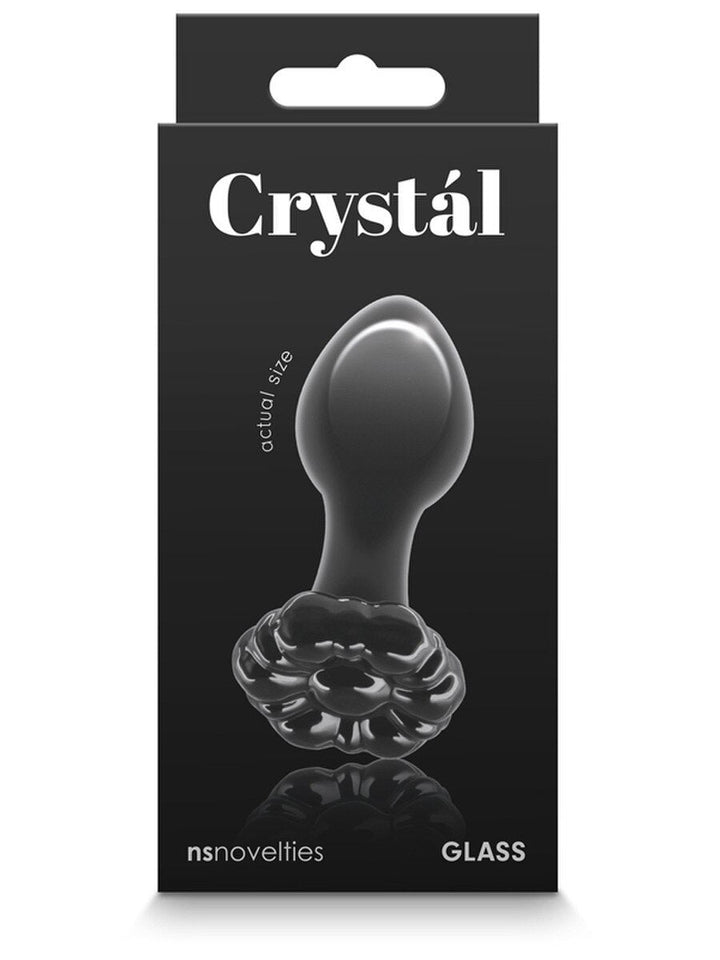 Black Crystal Butt Plug packaging