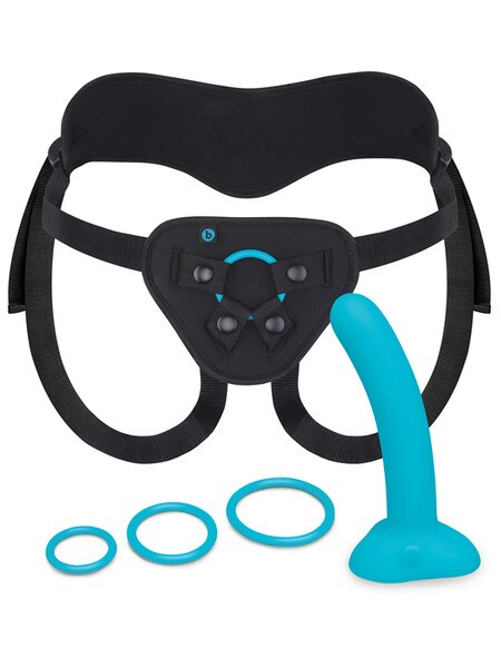 B-Vibe Every Body Strap On Harness Set 6in