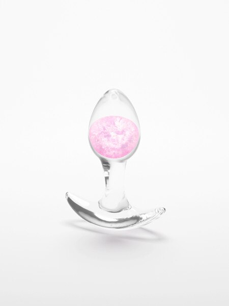 Cosmic Glams Small Pink Butt Plugg