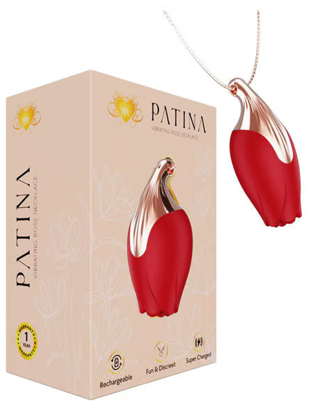 PATINA Vibrating Rose Necklace
