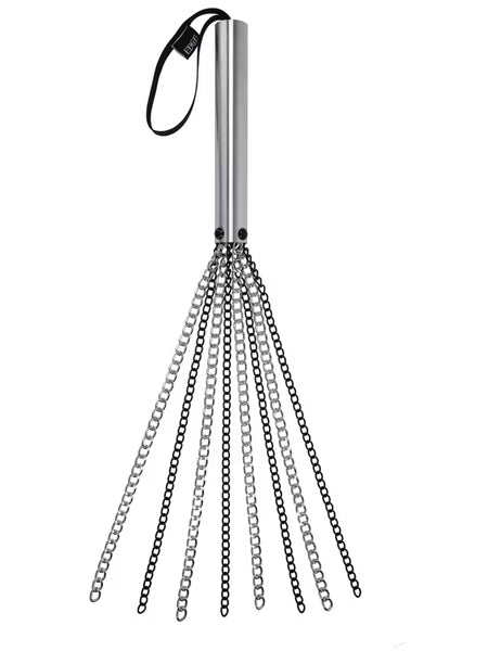 Edge Chain Flogger with Metal Handle