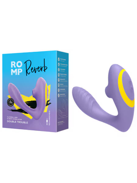 Romp Reverb Rechargeable Personal Massager with Air Pulse Technology
