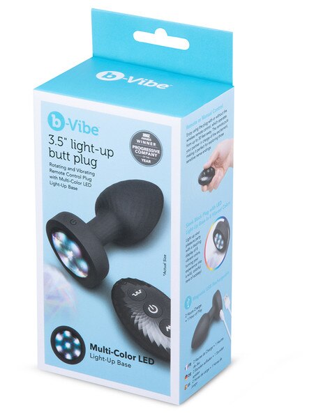 B-Vibe Light Up Butt Plug