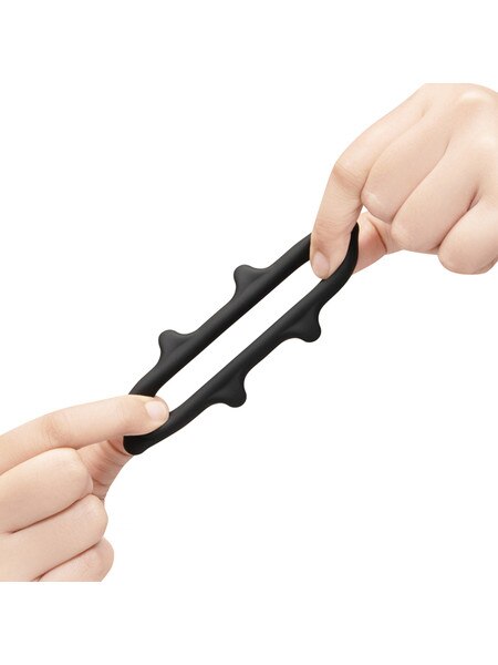 B-Vibe Flex Ring Spike silicone Cock Ring