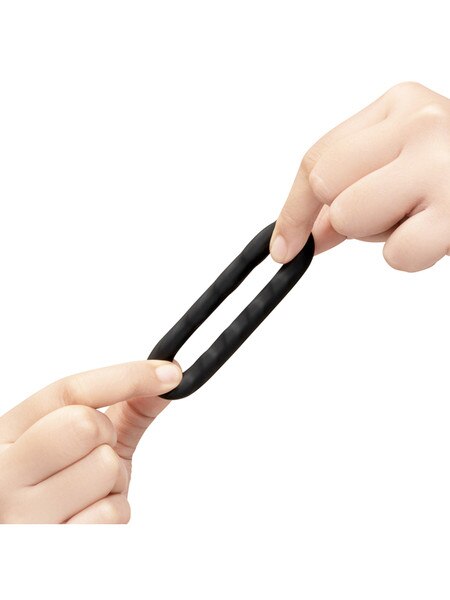 B-Vibe Flex Ring Tread Silicone Cock Ring