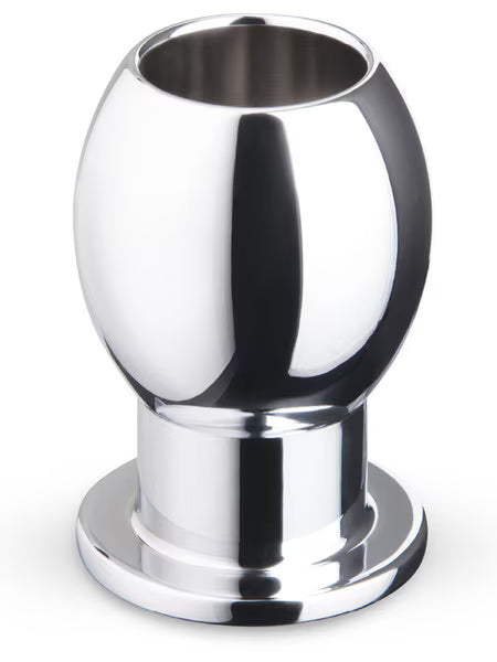 b-Vibe 3" Aluminum Hollow Tunnel Butt Plug