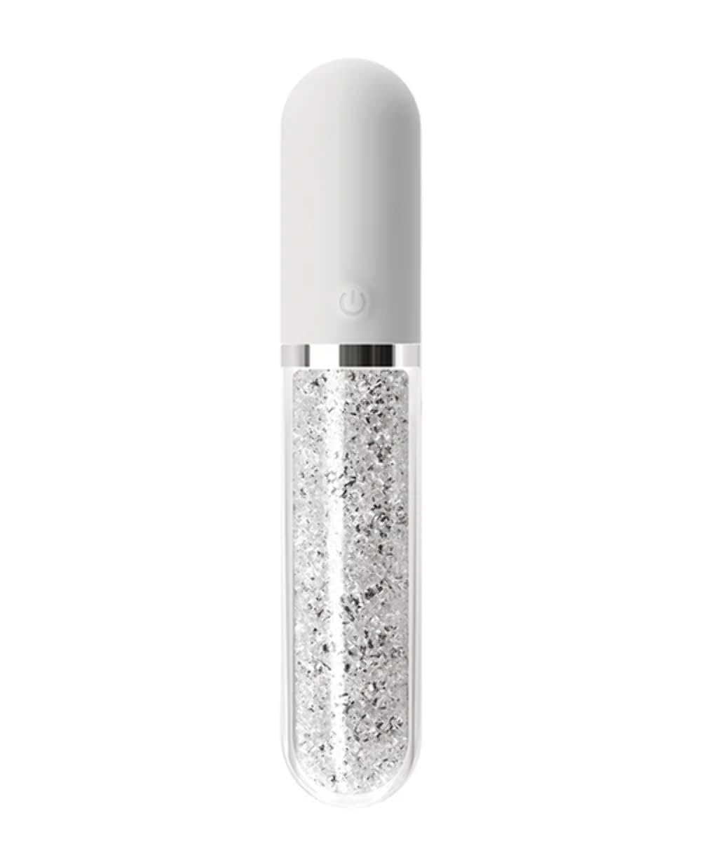 Stardust Charm vibrator - crystal-adorned personal massager with elegant design