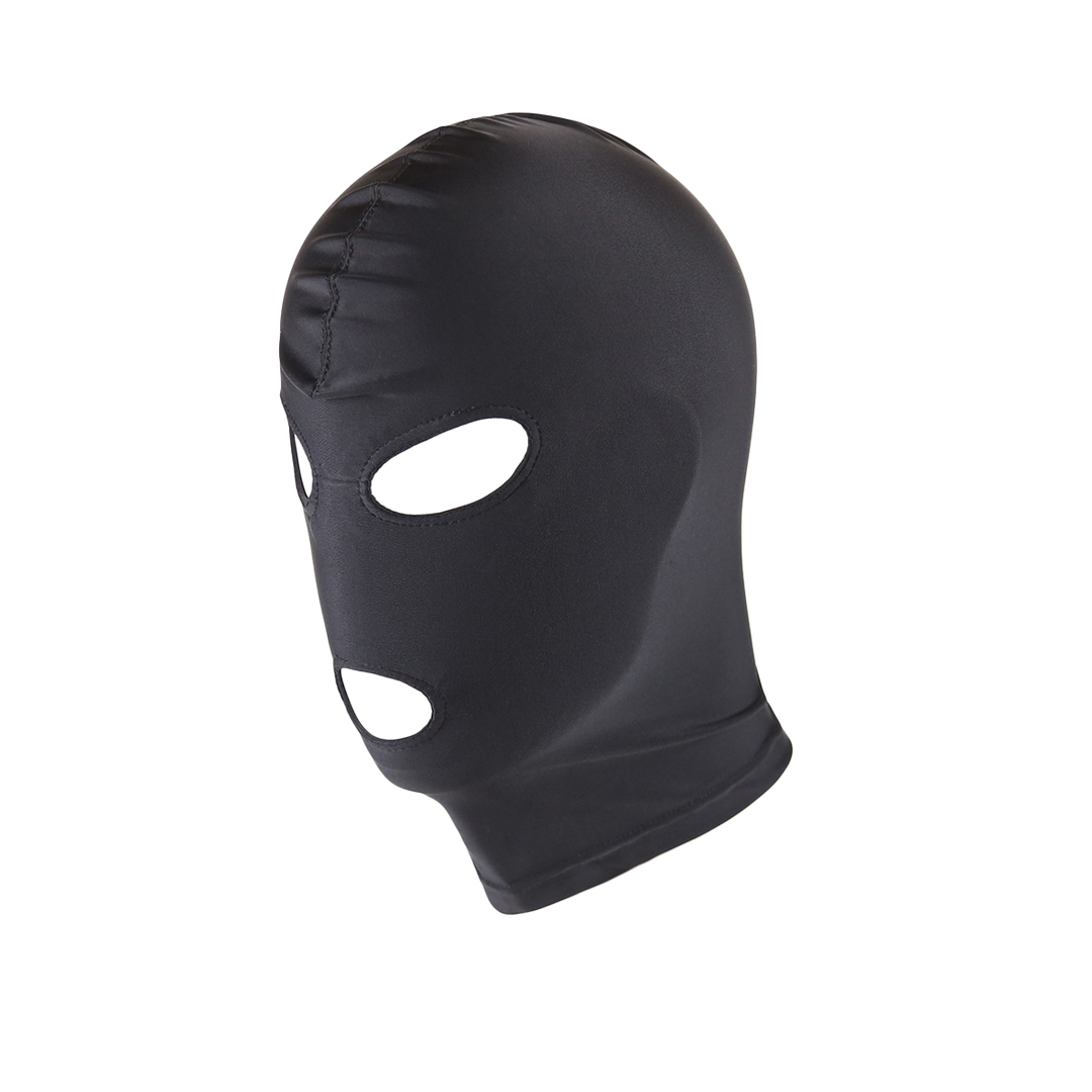 Love in Leather spandex hood - breathable fetish headgear