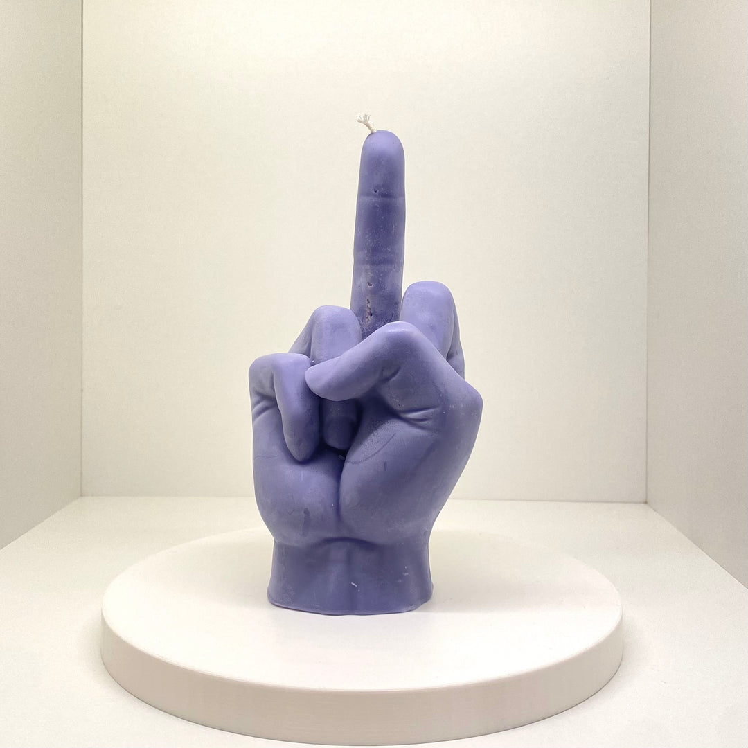 Rude Finger Candle - Mini