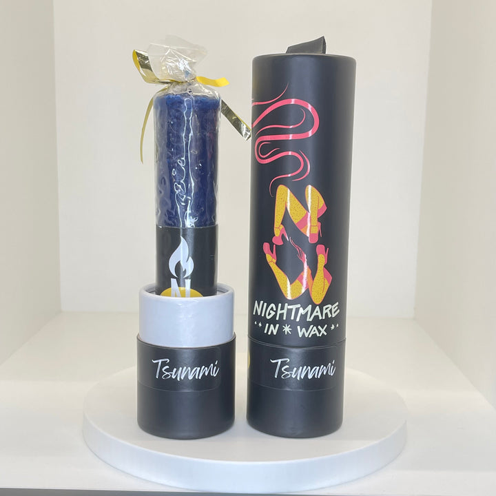 Nightmare in Wax Large Candle TSUNAMI - Mid