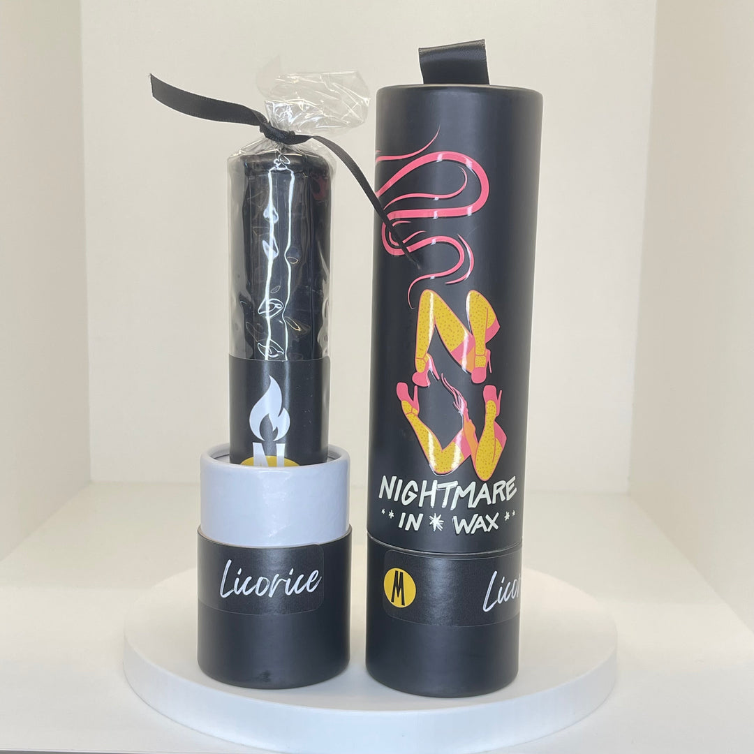 Nightmare in Wax Large Candle LICORICE - Mid