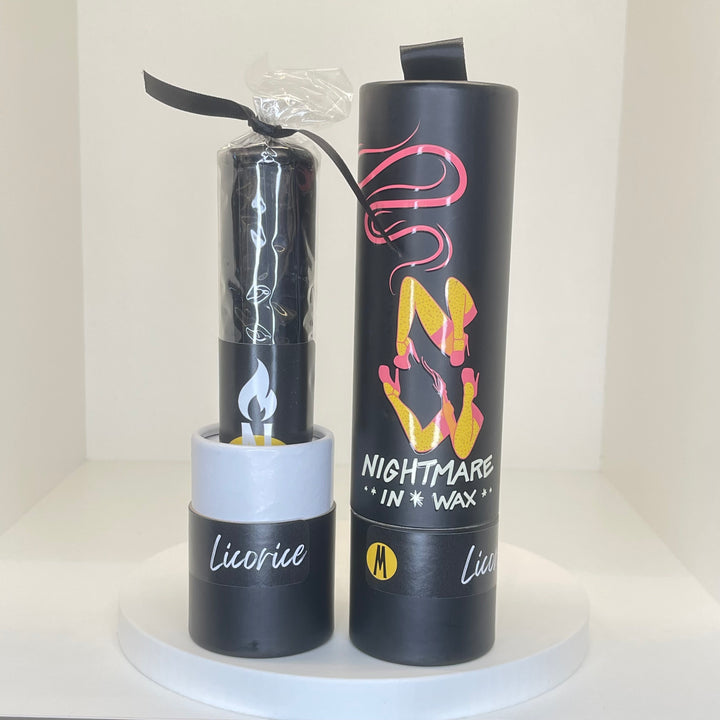 Nightmare in Wax Large Candle LICORICE - Mid
