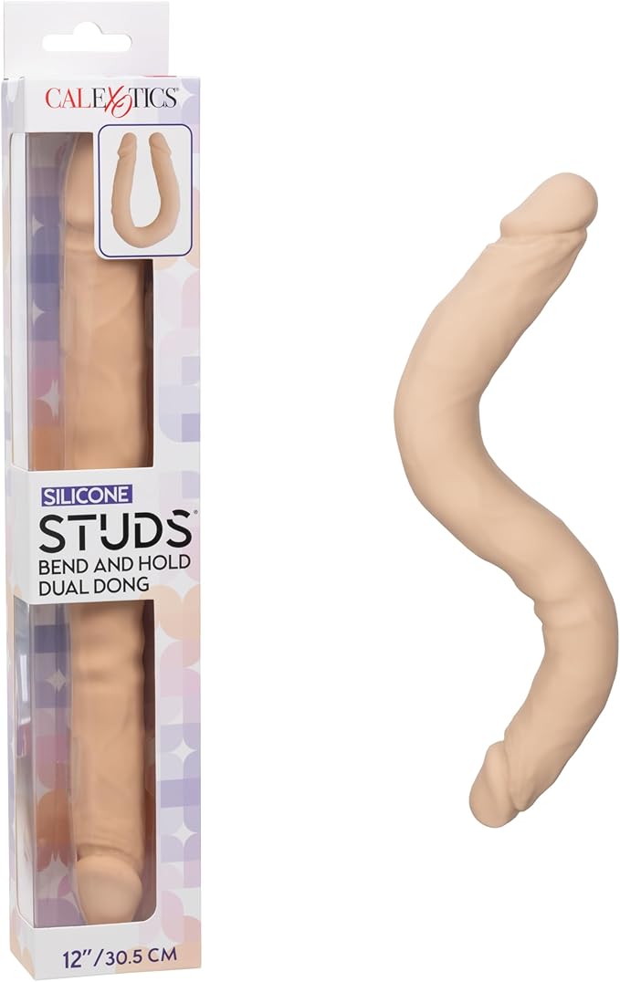 Silicone Studs Bend And Hold Dual Dong