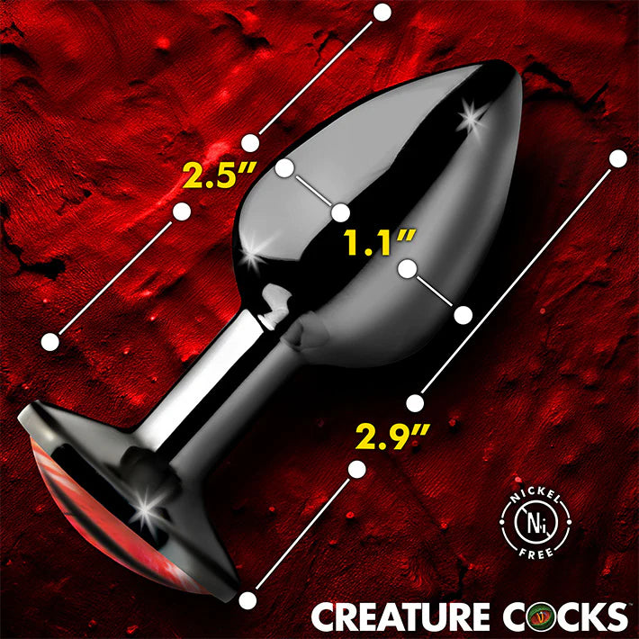 Creature Cocks Sinister Eyes Metal Butt Plug Set