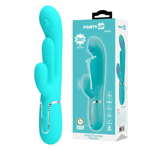 Party Up Andy Multi Function Vibrator