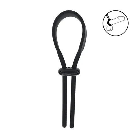 Levelz Wide Adjustable Silicone Lasso Cock Ring