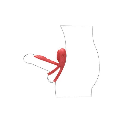 Adam & Eve Vibrating Rose Girth Enhancer