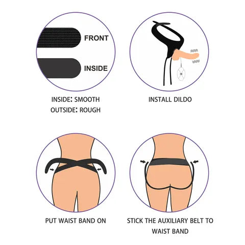 Ingen Easy Strap on Set 8.5"