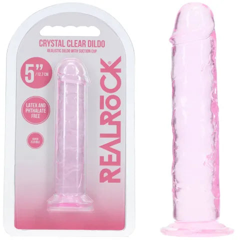 REALROCK Realistic 5'' Dildo - Pink