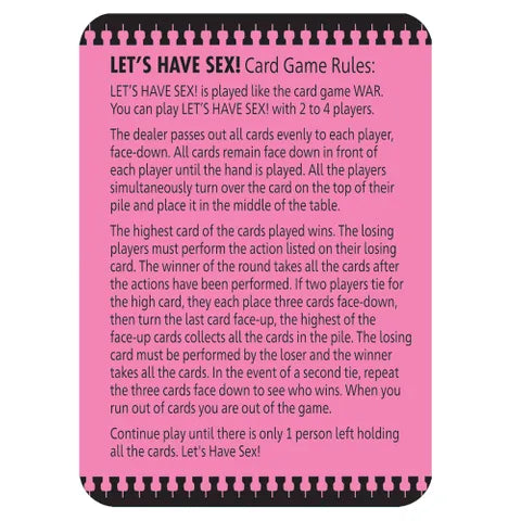 Let's Have Sex