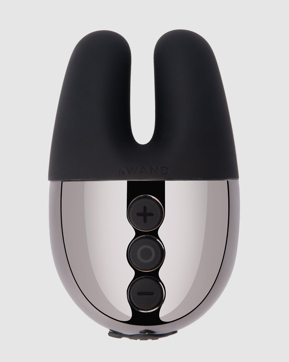 Chrome Double Vibe by Le Wand - premium dual stimulation vibrator with metallic design