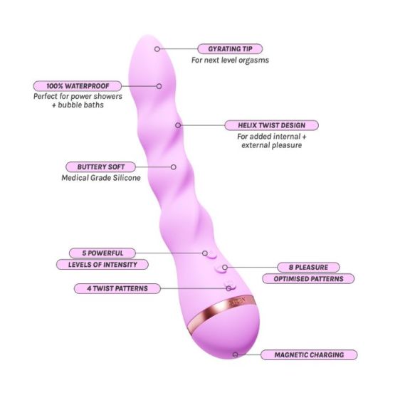 Vush Siren Twist Vibrator