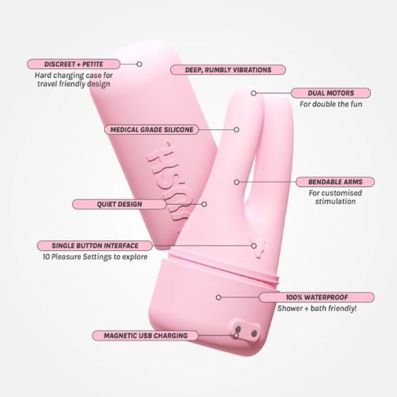 Vush Swish Dual-Tip Vibrator