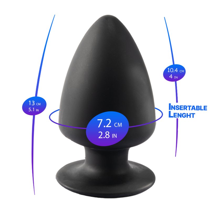 Silexd Plug Model 1 Large Black