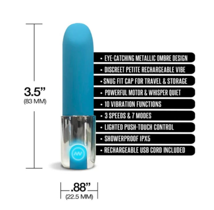 Nixie Smooch Rechargeable Lipstick Bullet Vibe