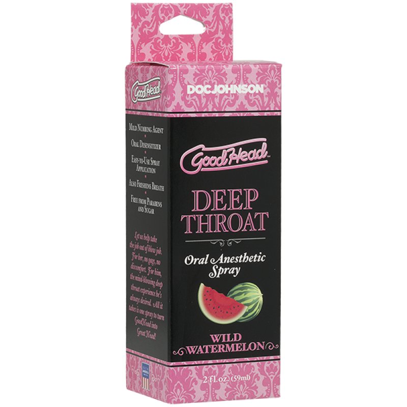 Good Head Deep Throat Oral Anesthetic Spray