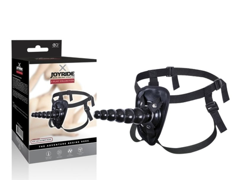 X Joyride 6.5 PVC Strap On Butt Plug
