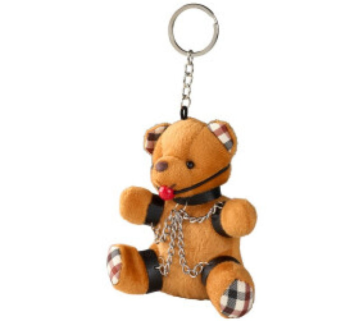 Master Series Gagged Teddy Bear Keychain