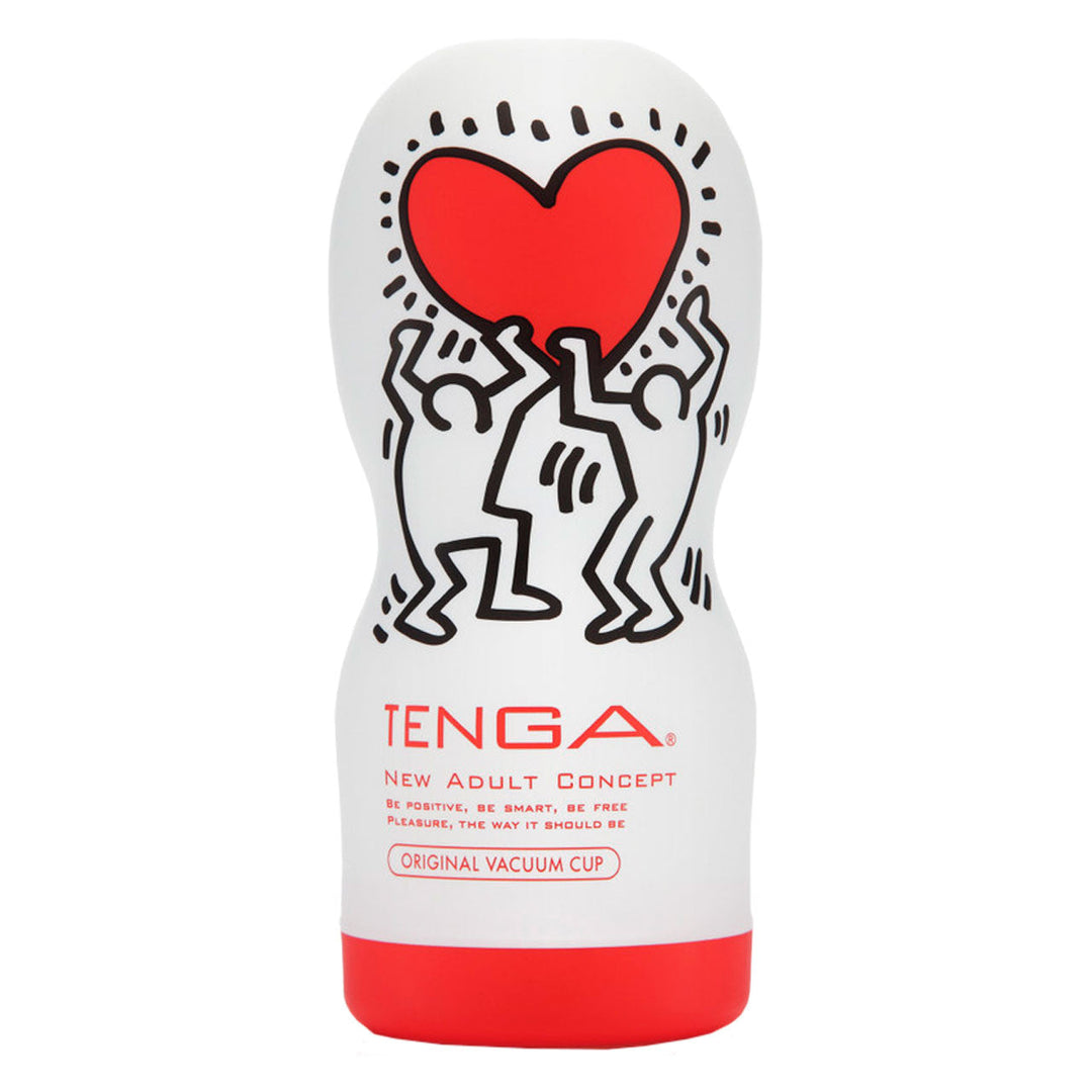 Keith Haring Vacuum Cup by TENGA - masturbator cup featuring Keith Haring artwork