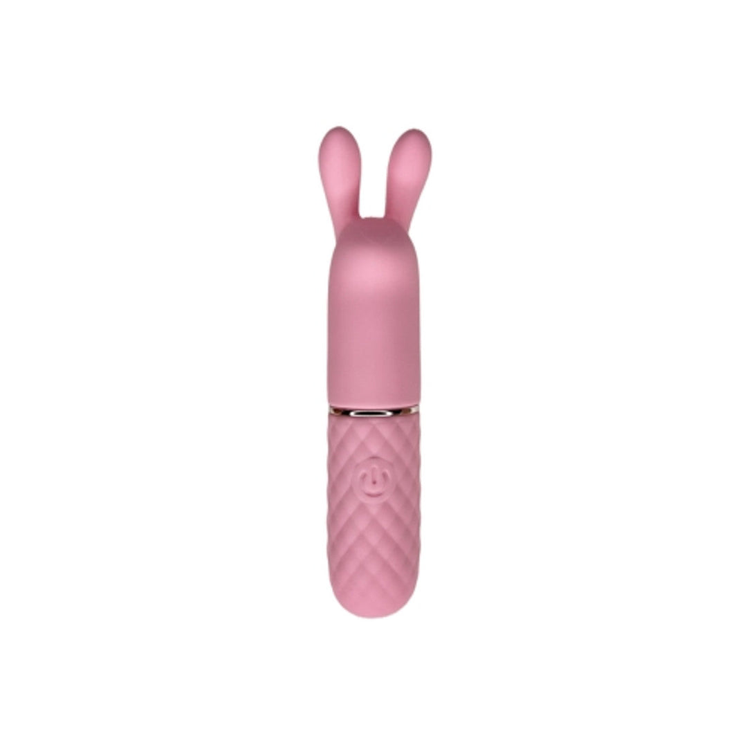 Bunny Mini Bullet vibrator in pink - compact design