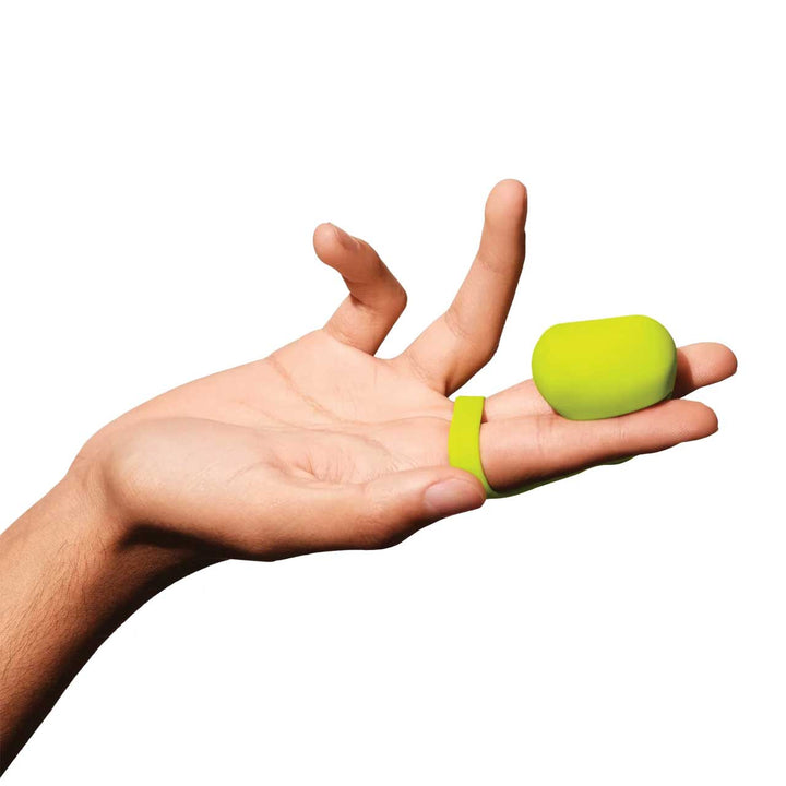 Dame Fin finger vibrator - ergonomic design for comfortable couples play