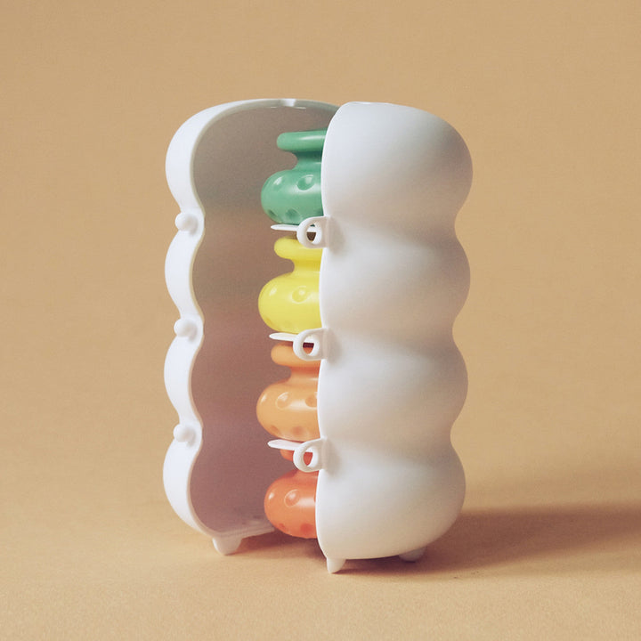 Ohnut product packaging - complete set with multiple ring sizes