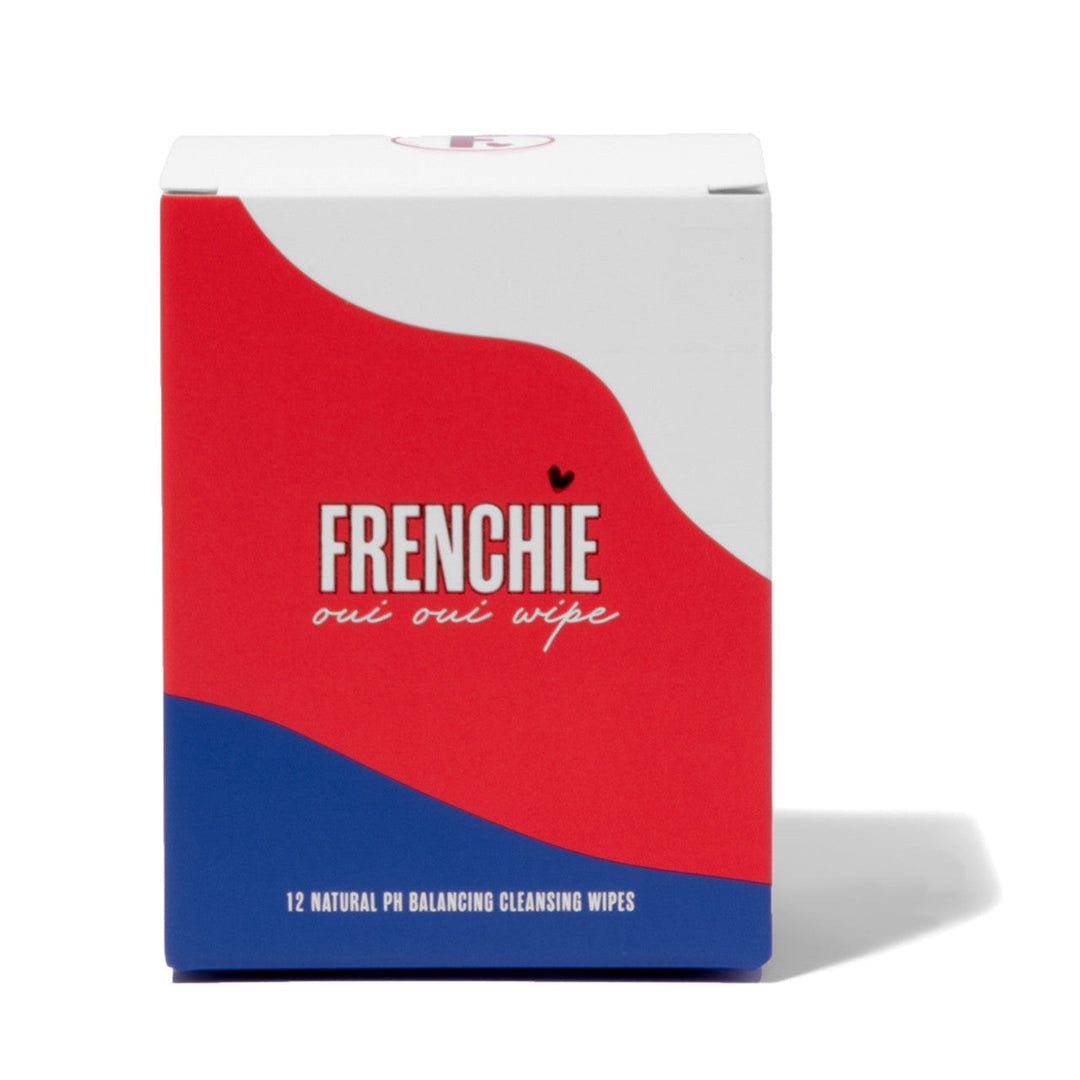 Oui Oui Wipes by Frenchie - biodegradable bamboo intimate wipes with aloe vera