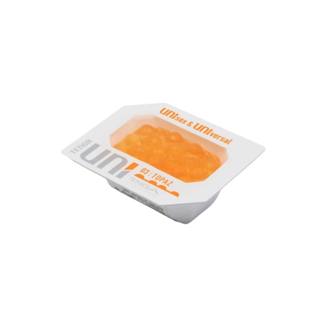 TENGA UNI in Topaz orange - flexible pleasure sleeve