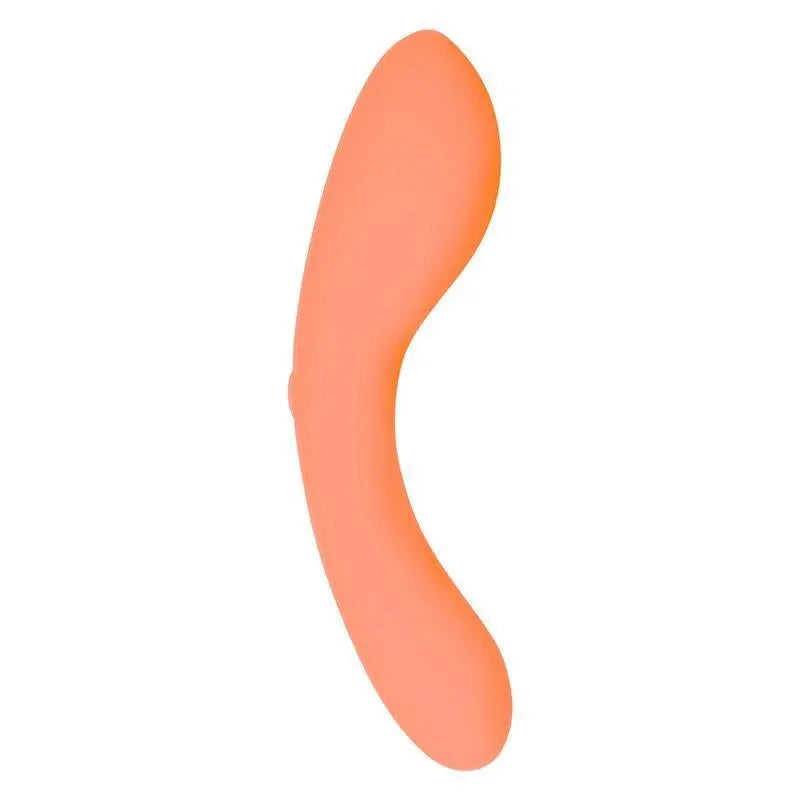 Swan Mini Wand in orange - travel-size glow-in-the-dark vibrator