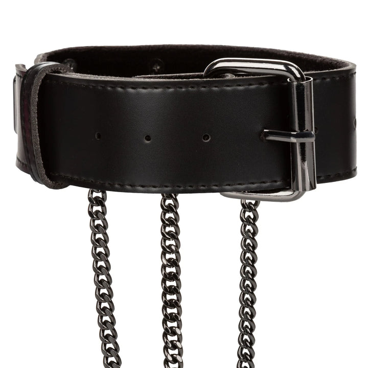 Euphoria Collection Plus Size Multi Chain Collar Harness