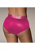 Ouch! Vibrating Strap-on Brief - Pink - XL/X