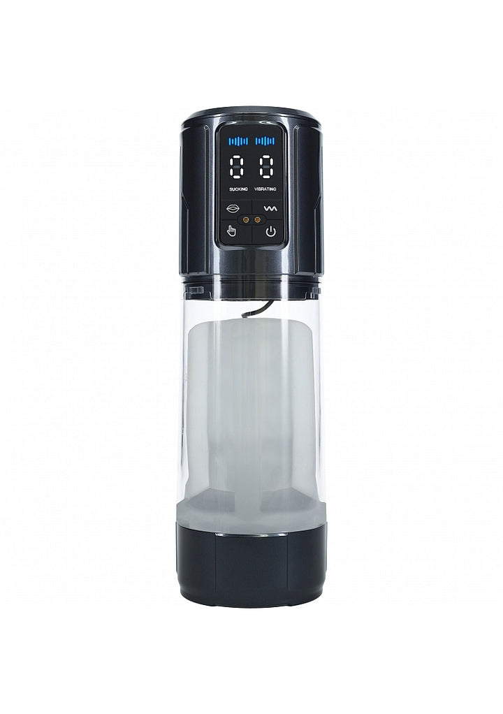 Pumped UltraLift - Automatic Masturbator - Waterproof - 10 Function - Gun Metal